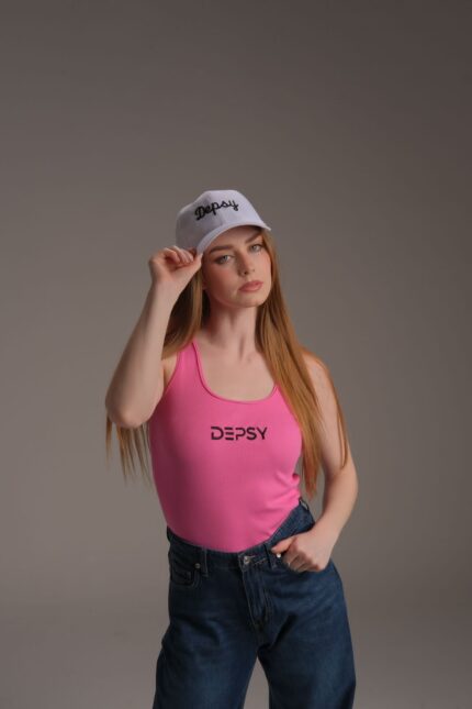 Depsy Tank Top Hot Pink