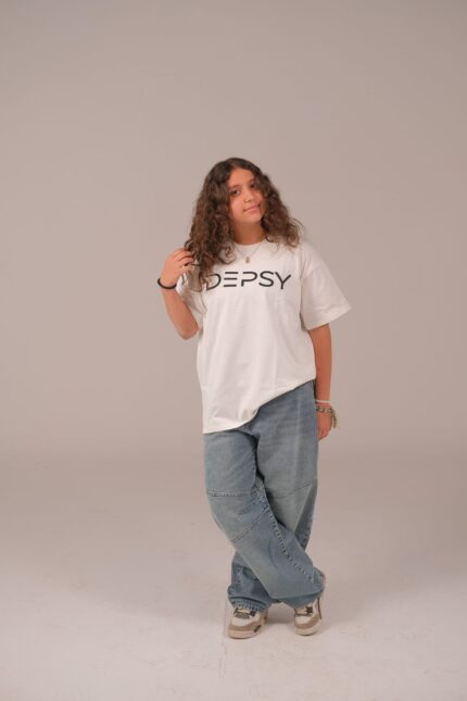 DEPSY Unisex T-Shirt Whit Printed