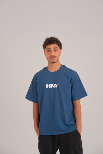 DEPSY Unisex Navy blueT-Shirt Printed