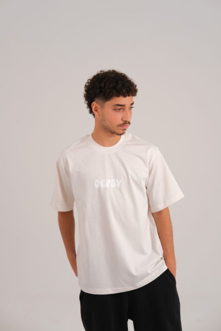DEPSY Unisex white colorful t Shirt